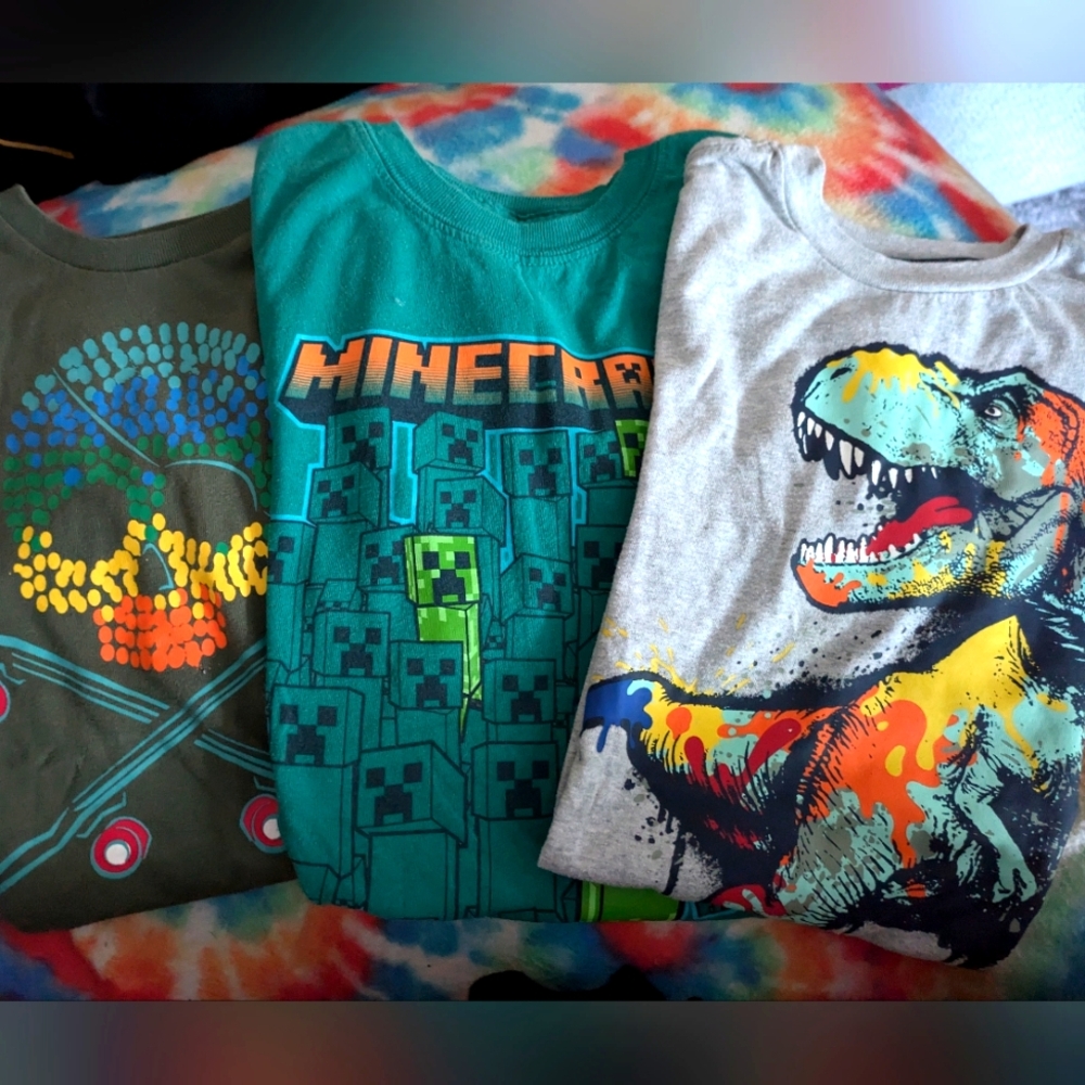 Boys size 7 shirts (lot of 10)